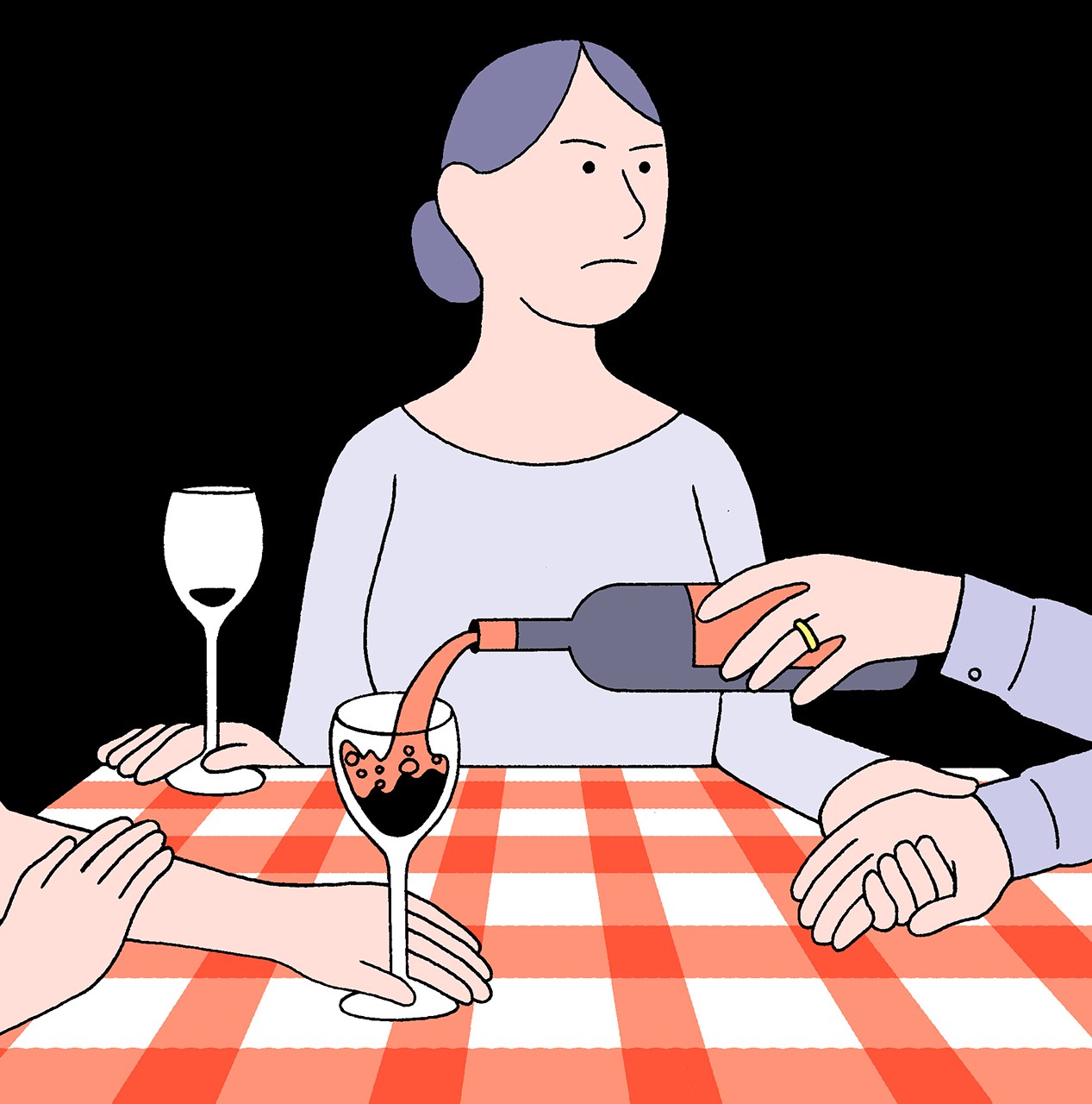 First comes marriage. Then comes a flirtatious colleague.